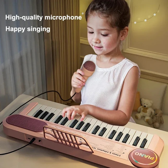 Kids Electric Piano 37-Key with Mic – Fun Learning Toy
