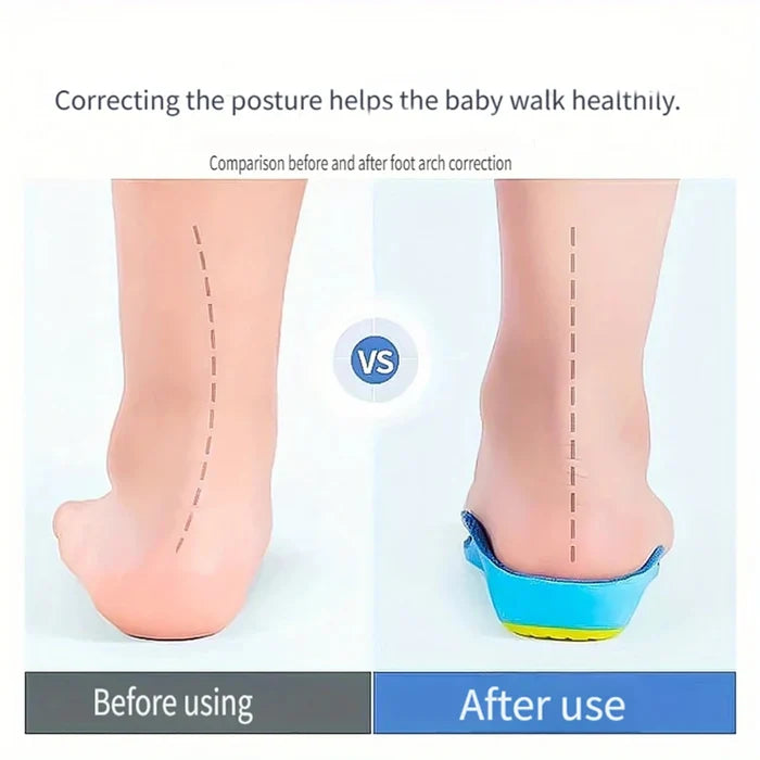 Kids Orthotic Insoles for Flat Feet – Arch Support & Comfort