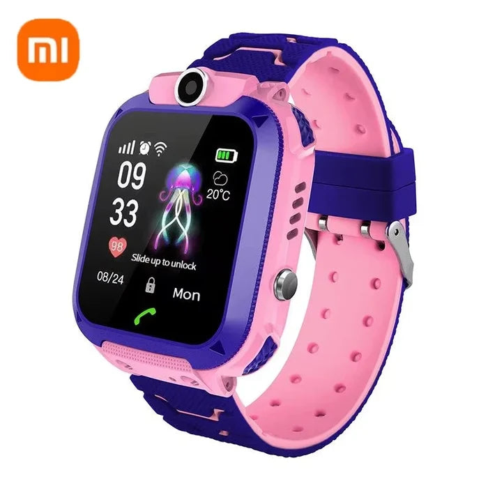 Kids Smart Watch GPS SOS Call Camera Waterproof Tracker