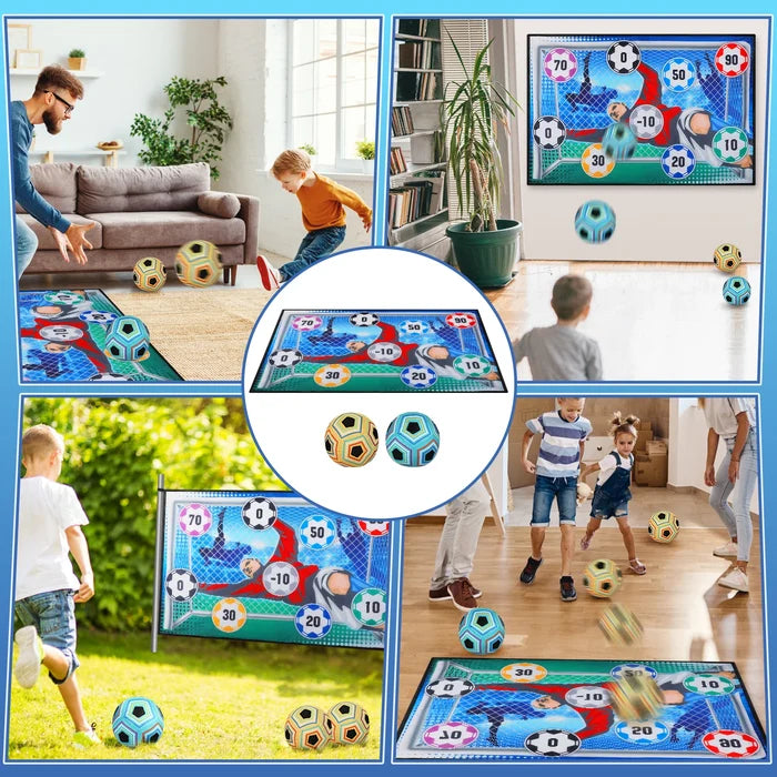 Kids Soccer Sticky Goal Toy for Indoor & Outdoor Training