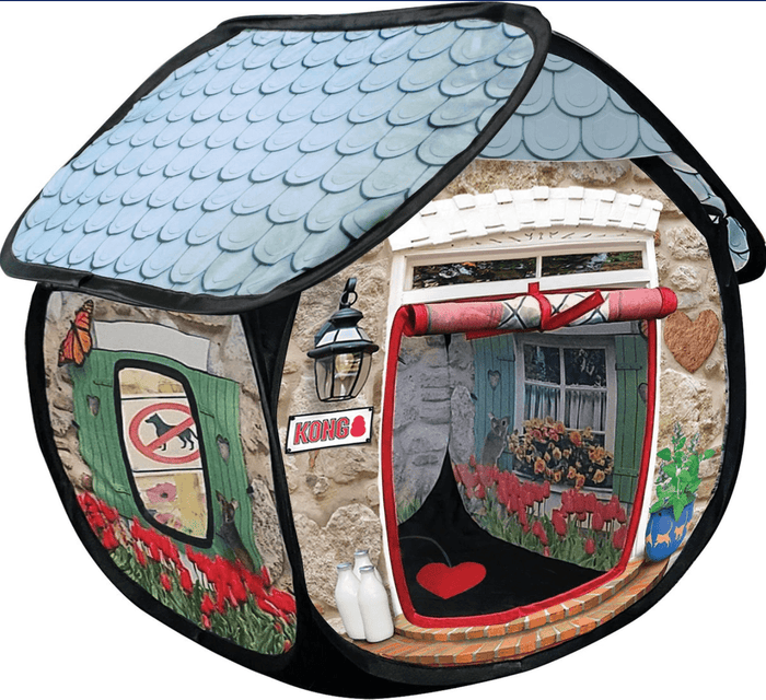 KONG Play Spaces Bungalow Cat Toy Hideaway Play Space CHEAPER THAN CHEWY - Glad Dogs Nation | ALL Profits Donated
