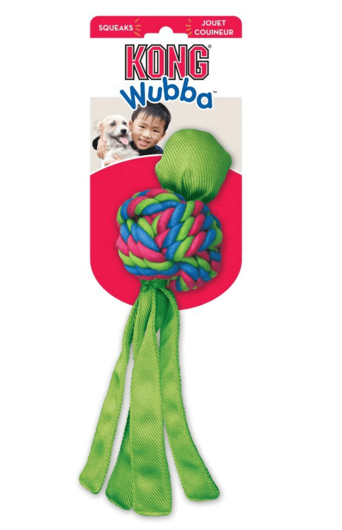 KONG Wubba Weave Dog Toy: Small • Choose Color • CHEAPER THAN CHEWY - Glad Dogs Nation | ALL Profits Donated