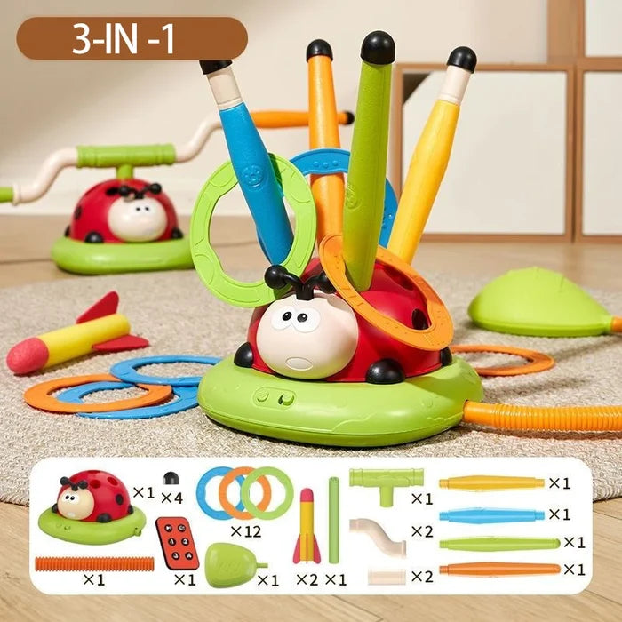 Ladybug Jump Rope Game Toy for Active Kids Play