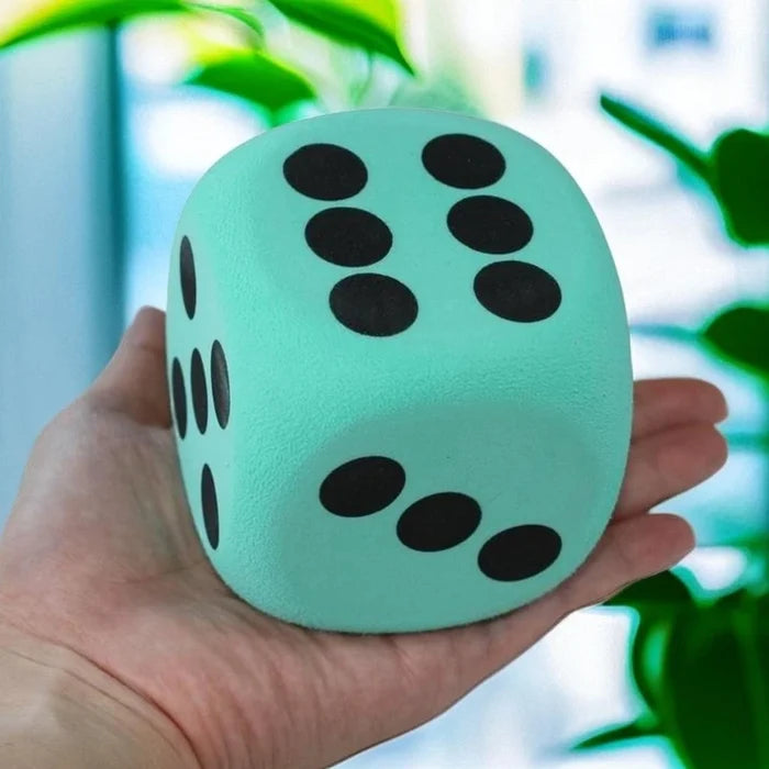 Large Foam Dice – Soft Counting Toy for Kids’ Math Fun