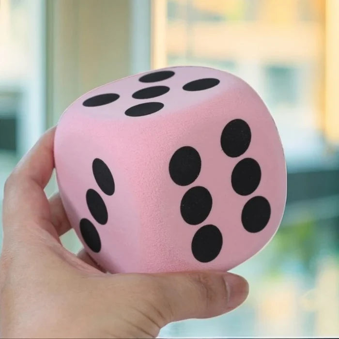 Large Foam Dice – Soft Counting Toy for Kids’ Math Fun