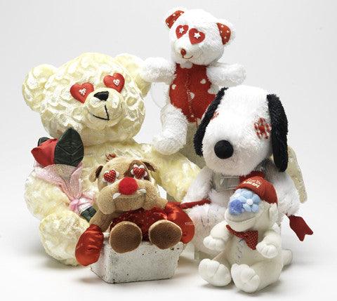 LARGE Hearts, Love & Candy Dog Toys Squeak & NO Squeak - Glad Dogs Nation | ALL Profits Donated