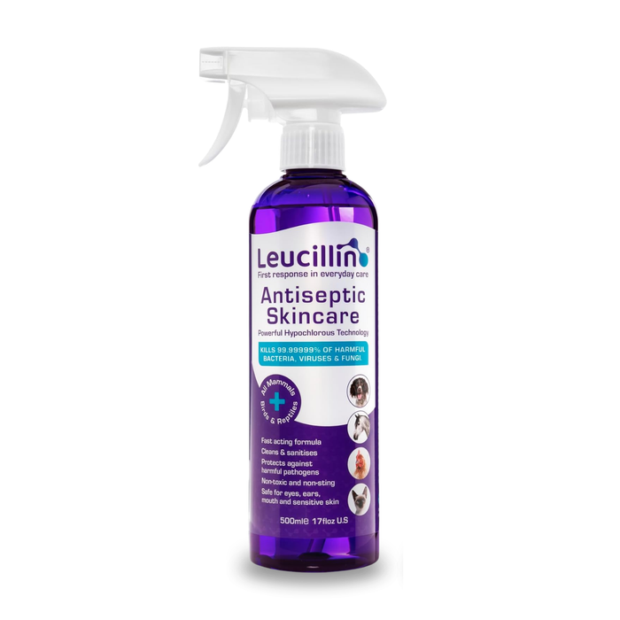 Leucillin Natural Antiseptic Skincare Spray For Pets (500ml)