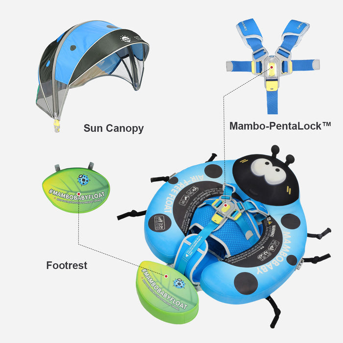 Limited Edition Blue Ladybug Chest Float