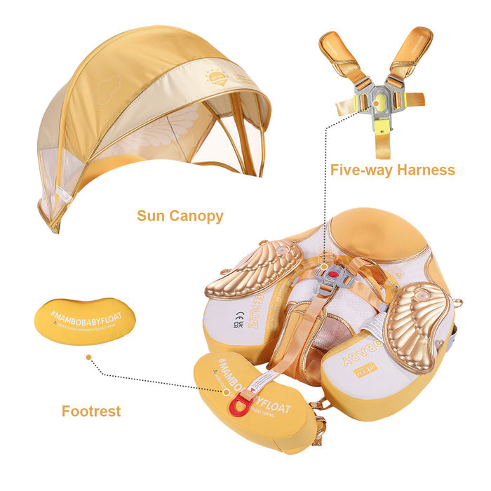 Limited Edition Gold Wings Chest Float