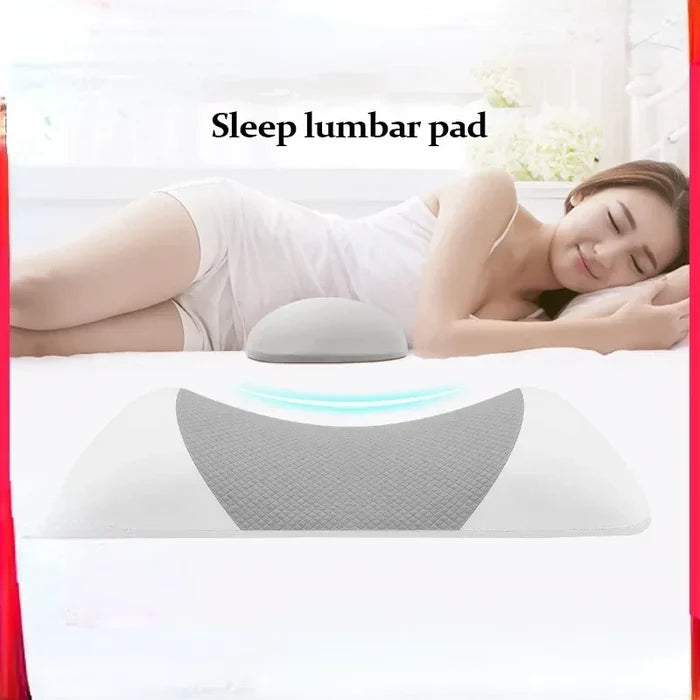 Lumbar Support Pillow for Sleeping – Memory Foam Back Relief