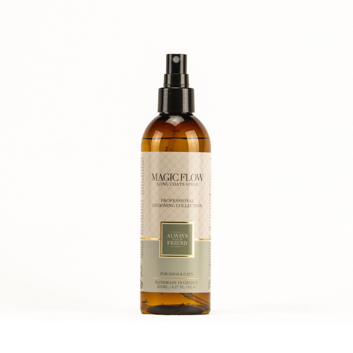 Magic Flow Drop and Long Coats Pet Spray - Professional Grooming Collection (235ml)