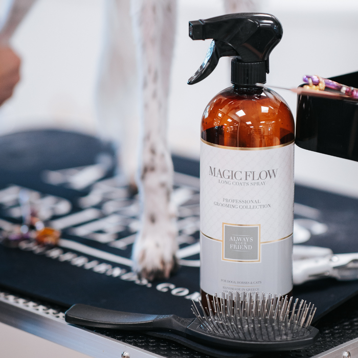 Magic Flow Drop and Long Coats Pet Spray - Professional Grooming Collection (235ml)