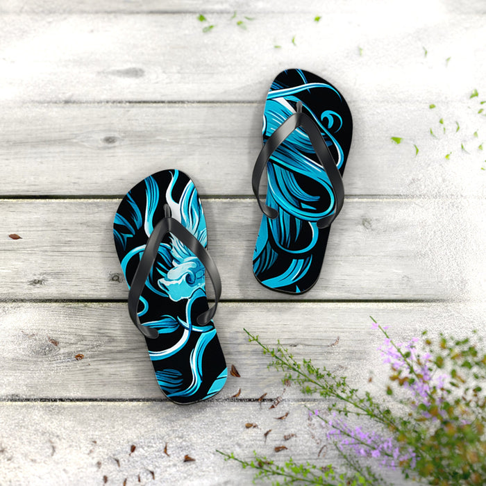 Majestic Reign Flip Flops – Royal Crown Beach Sandals