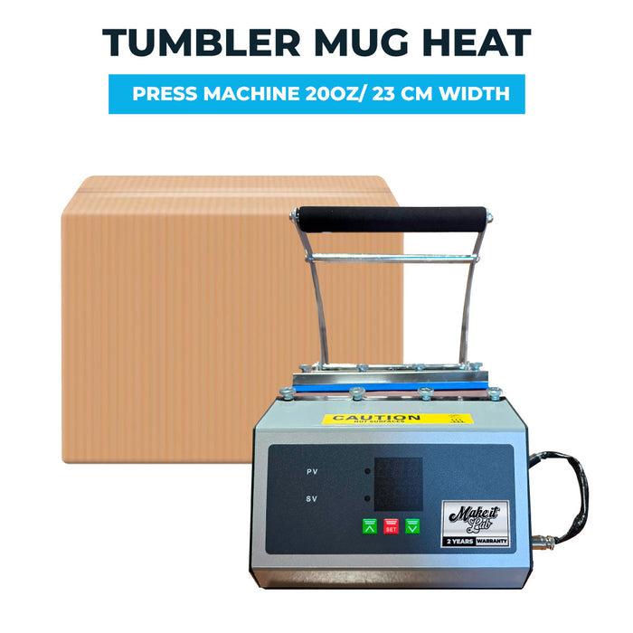 Make It Lab Heat Press Machine 20oz Tumbler Mug  (23 cm width)