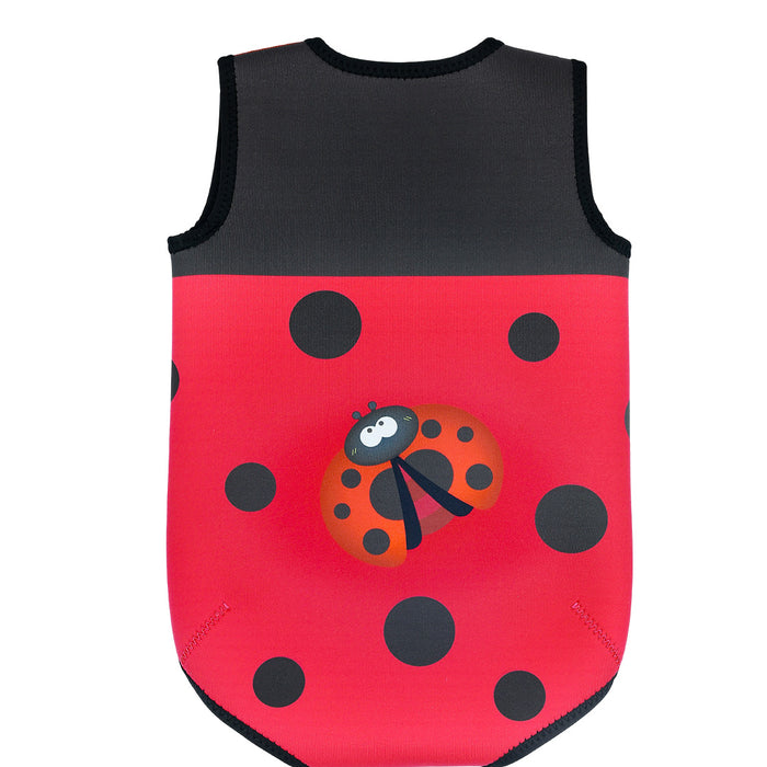 Mambobaby Red Ladybug Baby Thermal Wetsuit