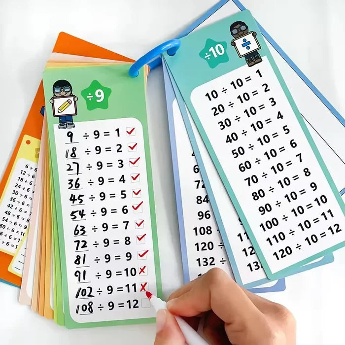 Math Facts Flash Cards for Fast & Confident Learning