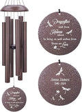 Customized dragonfly wind chimes with bronze tubes and round Heaven medallions