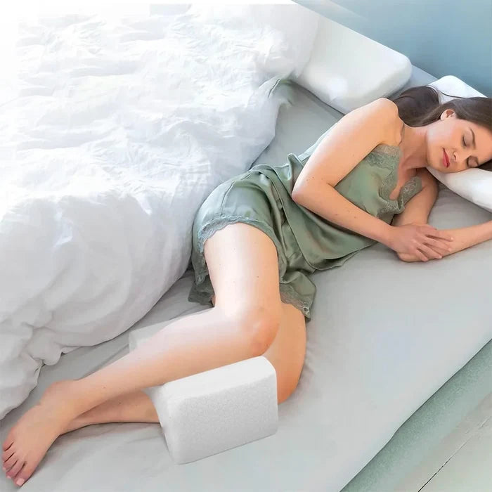 Memory Foam Leg Pillow for Side Sleepers & Pain Relief