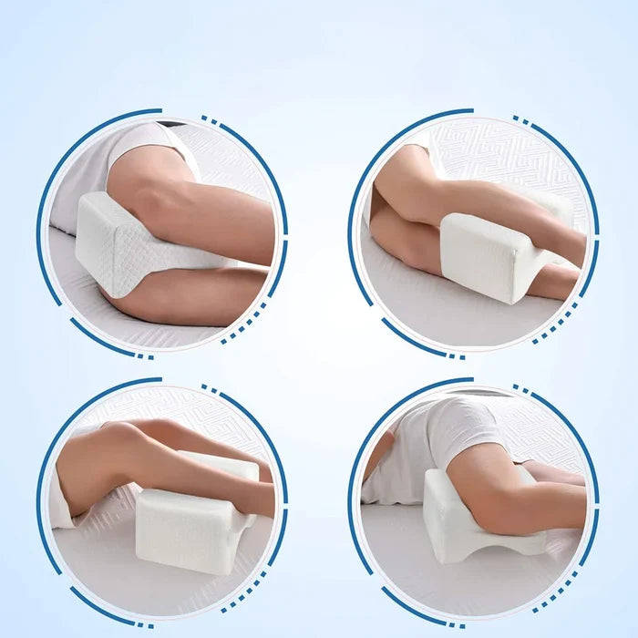Memory Foam Leg Pillow for Side Sleepers & Pain Relief