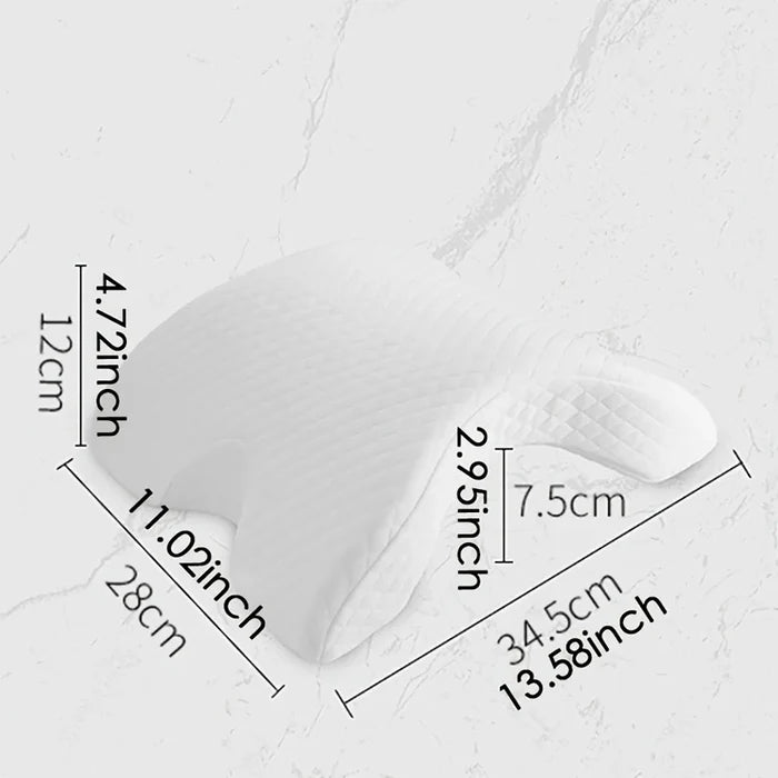 Memory Foam Travel Pillow for Couples Comfort & Support