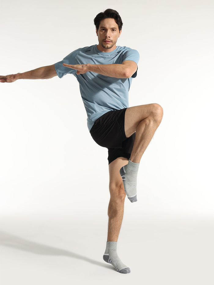 Men's Athletic Cushioned Crew Socks