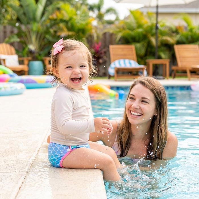 Mermaid Swimming Diaper