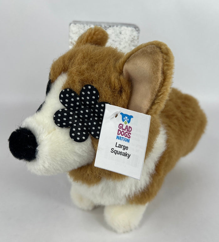 Mini Me Squeaky Breed Dog Toy: Corgi - Glad Dogs Nation | ALL Profits Donated