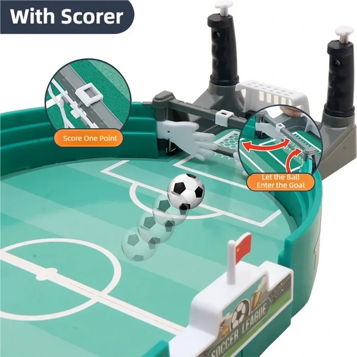 Mini Table Soccer Game – Portable Family Fun