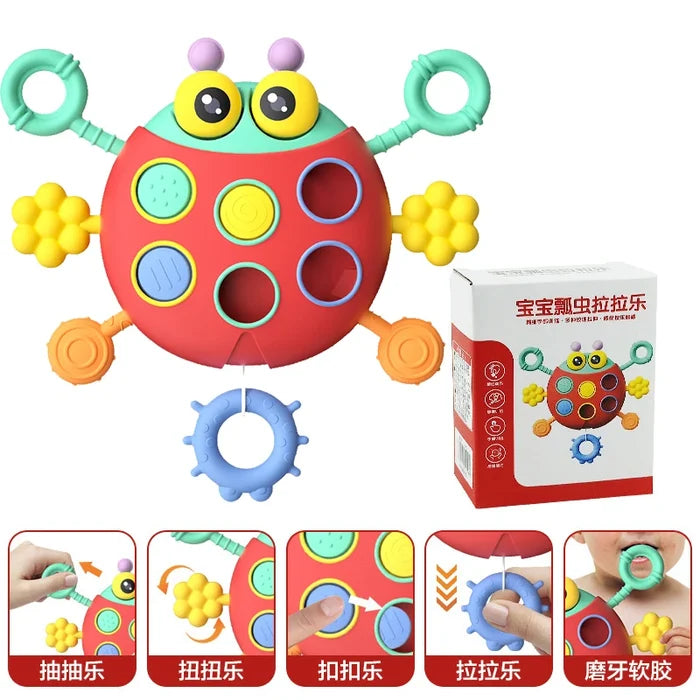 Montessori Drawer Cube – 6-in-1 Skills & Sensory Learning Toy
