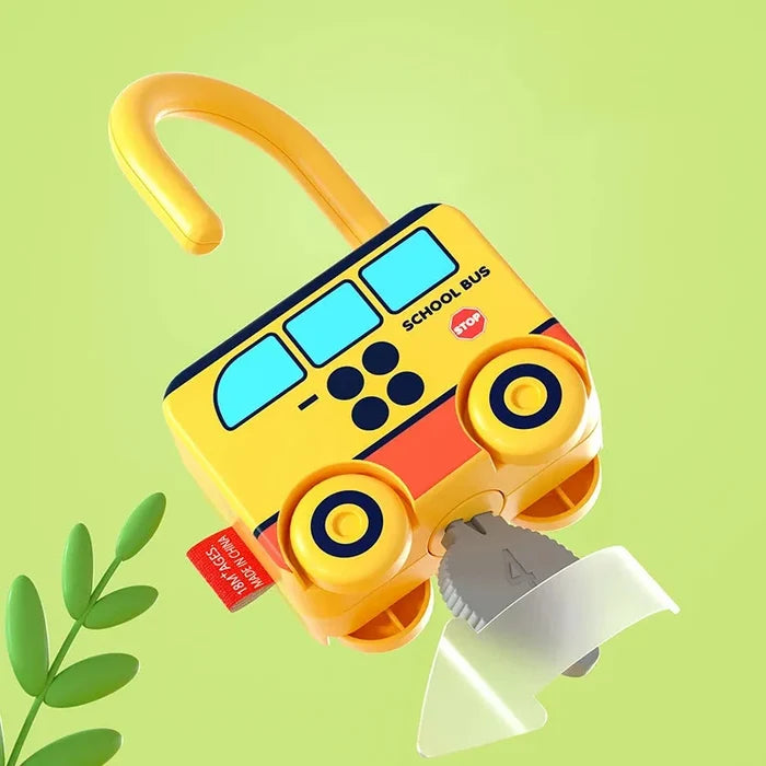 Montessori Lock & Key Toy – Number Learning & Sensory Fun