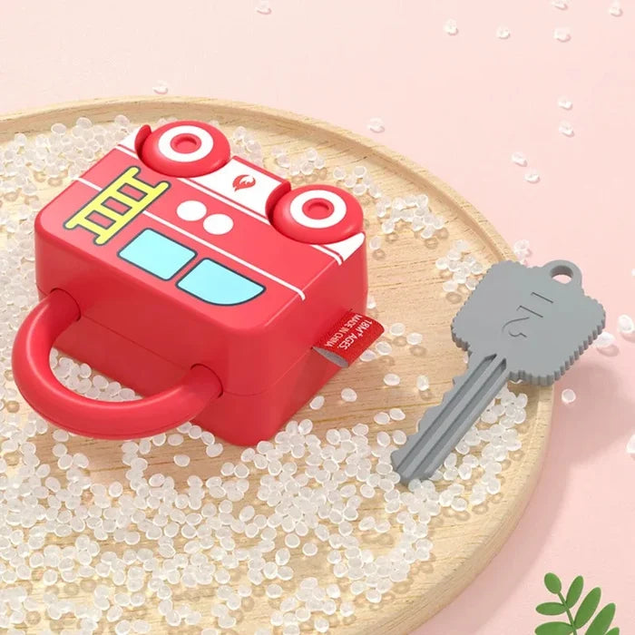 Montessori Lock & Key Toy – Number Learning & Sensory Fun
