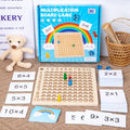 Montessori Multiplication Board Game for Fun Math Learning