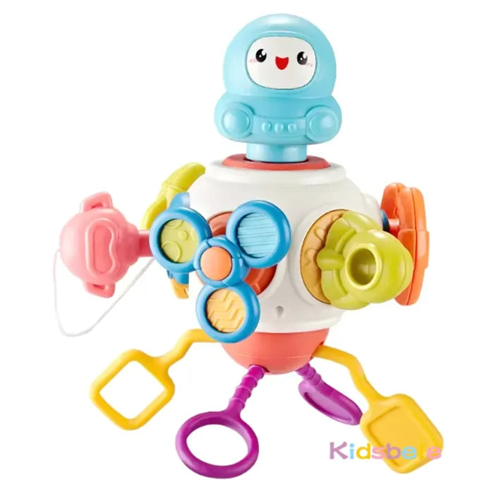 Montessori Sensory Toy for Babies – 8-in-1 Development Cube