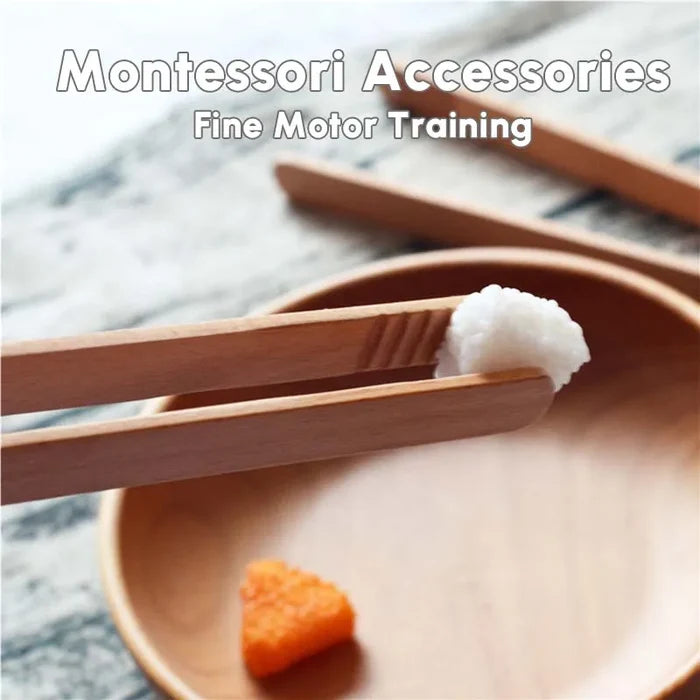 Montessori Wooden Clip Toy – Fine Motor Skill Builder