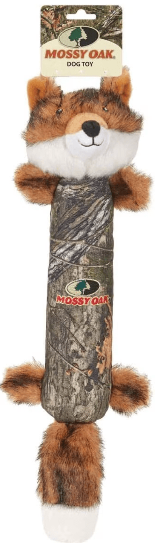 Mossy Oak Ballistic Long Body Fox Dog Toy CHEAPER THAN CHEWY - Glad Dogs Nation | ALL Profits Donated
