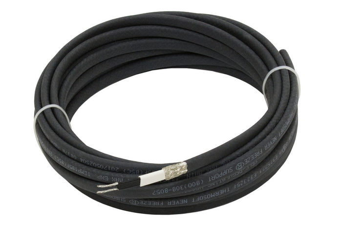 NeverFreeze self-regulating roof and gutter de-icing heating cable for snow and ice melting