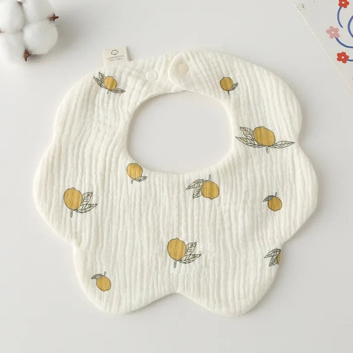 Newborn Baby Bib – Soft Drool Bandana for Mess-Free Feeding