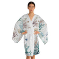 Ocean Scene Kimono - Lightweight Ocean-Inspired Wrap for Beach Cover-Ups, Resort Wear, and Summer Layering XS to 2XL