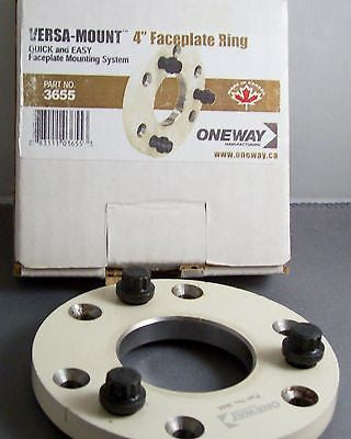 Oneway Versa-Mount  4" Faceplate Ring 3655
