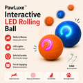 PawLuxe™ Interactive LED Rolling Ball