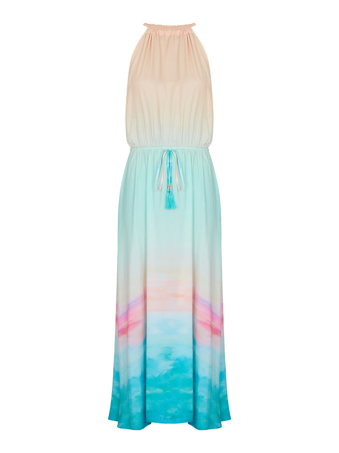 Pelosa dress ocean scene    - SS26 The Golden Hour Collection NAIA Beach