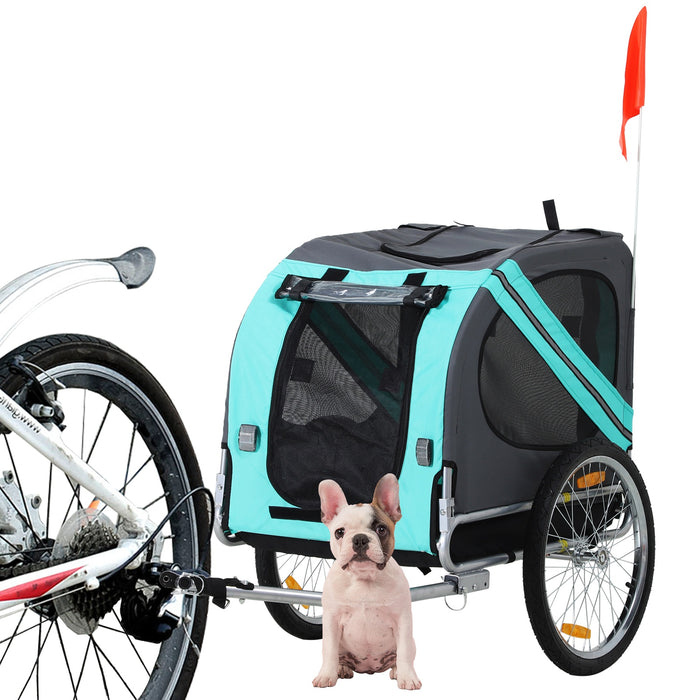 Pet bicycle trailer