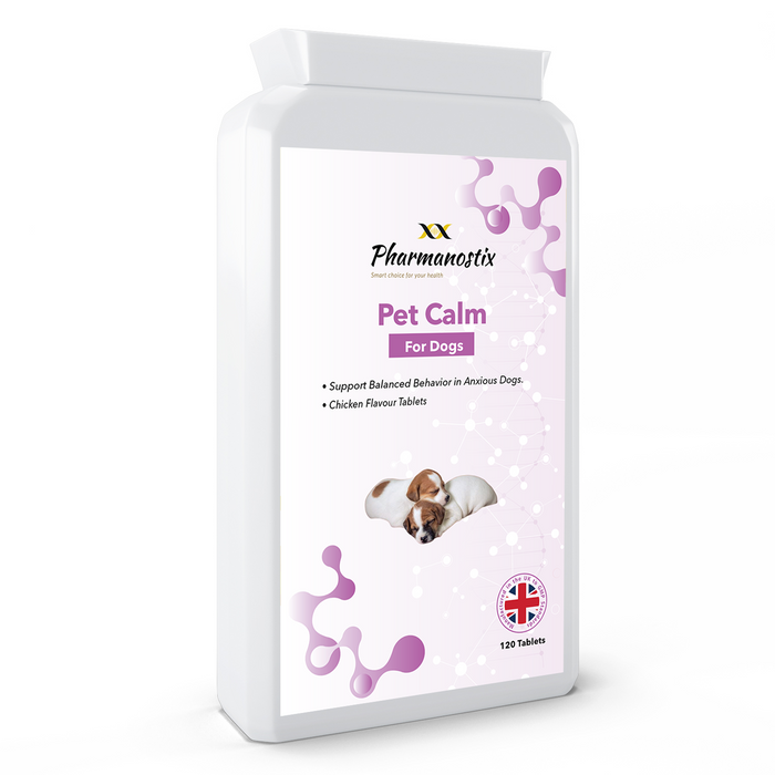 Calming chicken-flavour tablets for pets