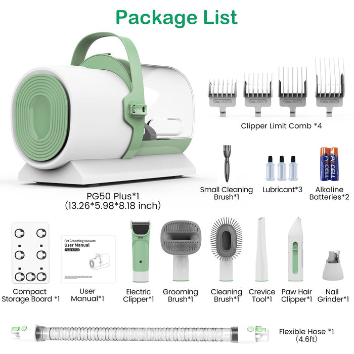 Pet Fur Grooming Suction Tool