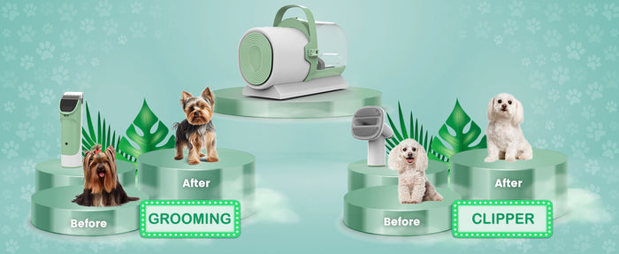 Pet Fur Grooming Suction Tool