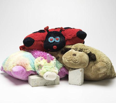 Pillow Pals Squeaky Stuffed Dog Toys: M, L & XL - Glad Dogs Nation | ALL Profits Donated