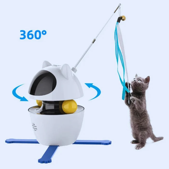 PlayInstinct – Robotic Cat Toy with Moving Feather