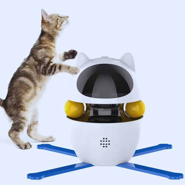 PlayInstinct – Robotic Cat Toy with Moving Feather