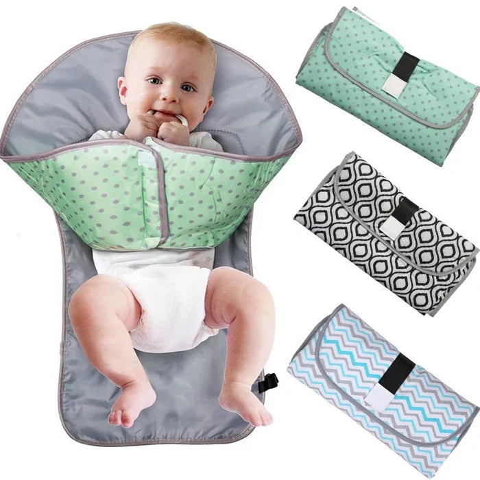 Portable Baby Changing Mat – Foldable Waterproof Diaper Pad