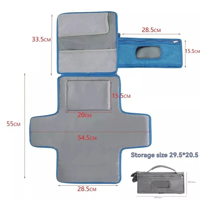 Portable Baby Diaper Pad Foldable Leakproof Waterproof
